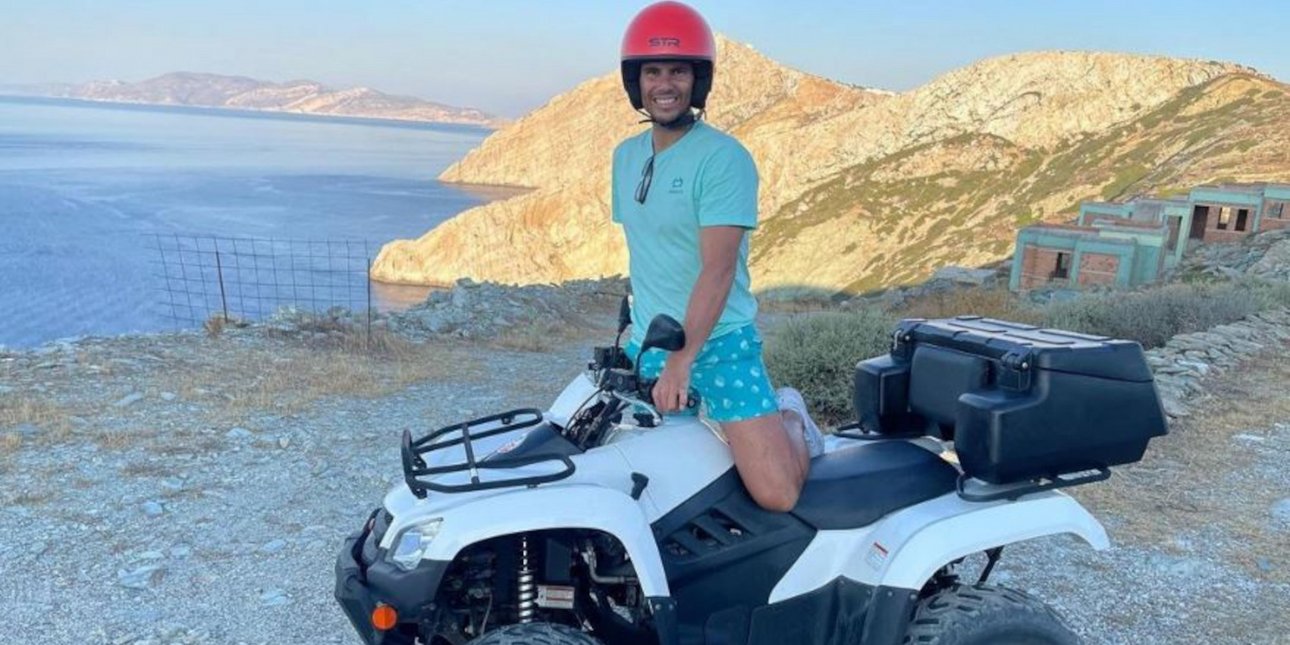 Ο Ράφα Ναδάλ «ψηφίζει» Ελλάδα για διακοπές -Στον Πόρο ο θρύλος του τένις
