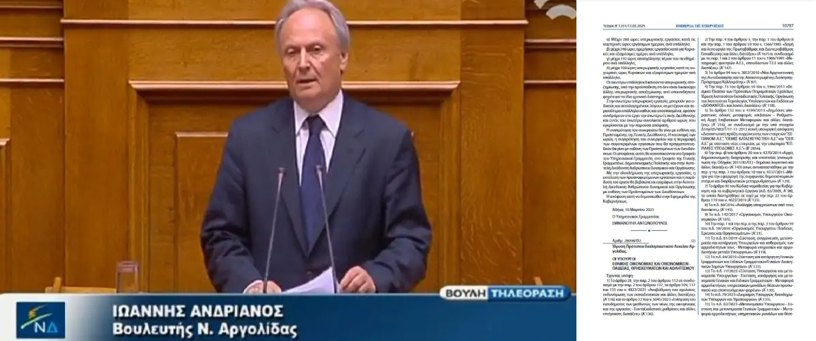 Δημοσιεύθηκε η Απόφαση Ίδρυσης του Πρότυπου Εκκλησιαστικού Λυκείου Αργολίδας στον Άγιο Δημήτριο