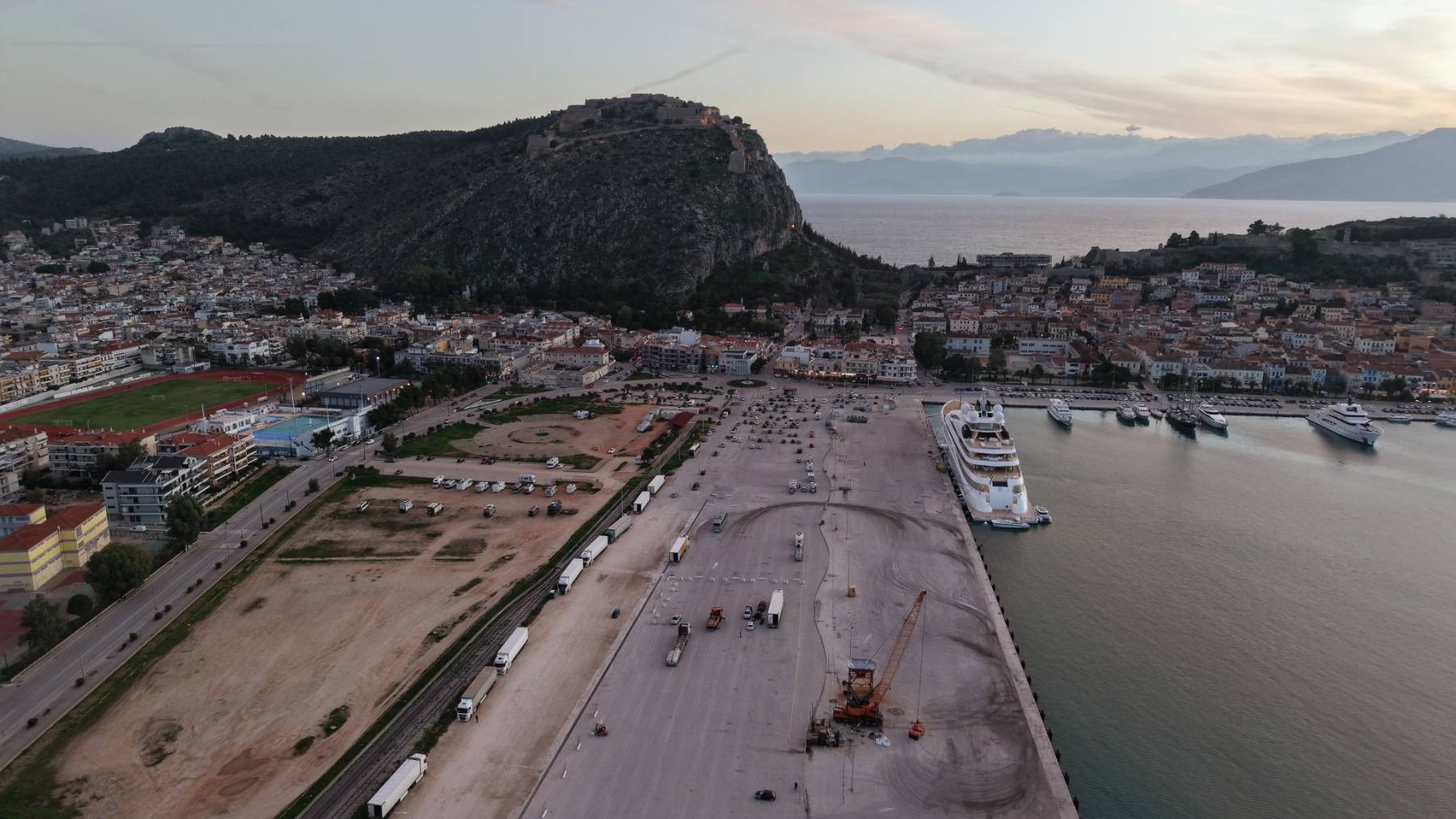 Προετοιμασίες δεξιοτεχνίας Ναυπλίου 23/11/2025