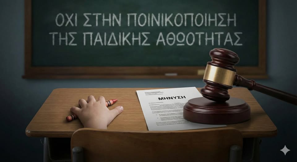 Γιατί ένα 6χρονο δεν έχει «σεξουαλική πρόθεση»