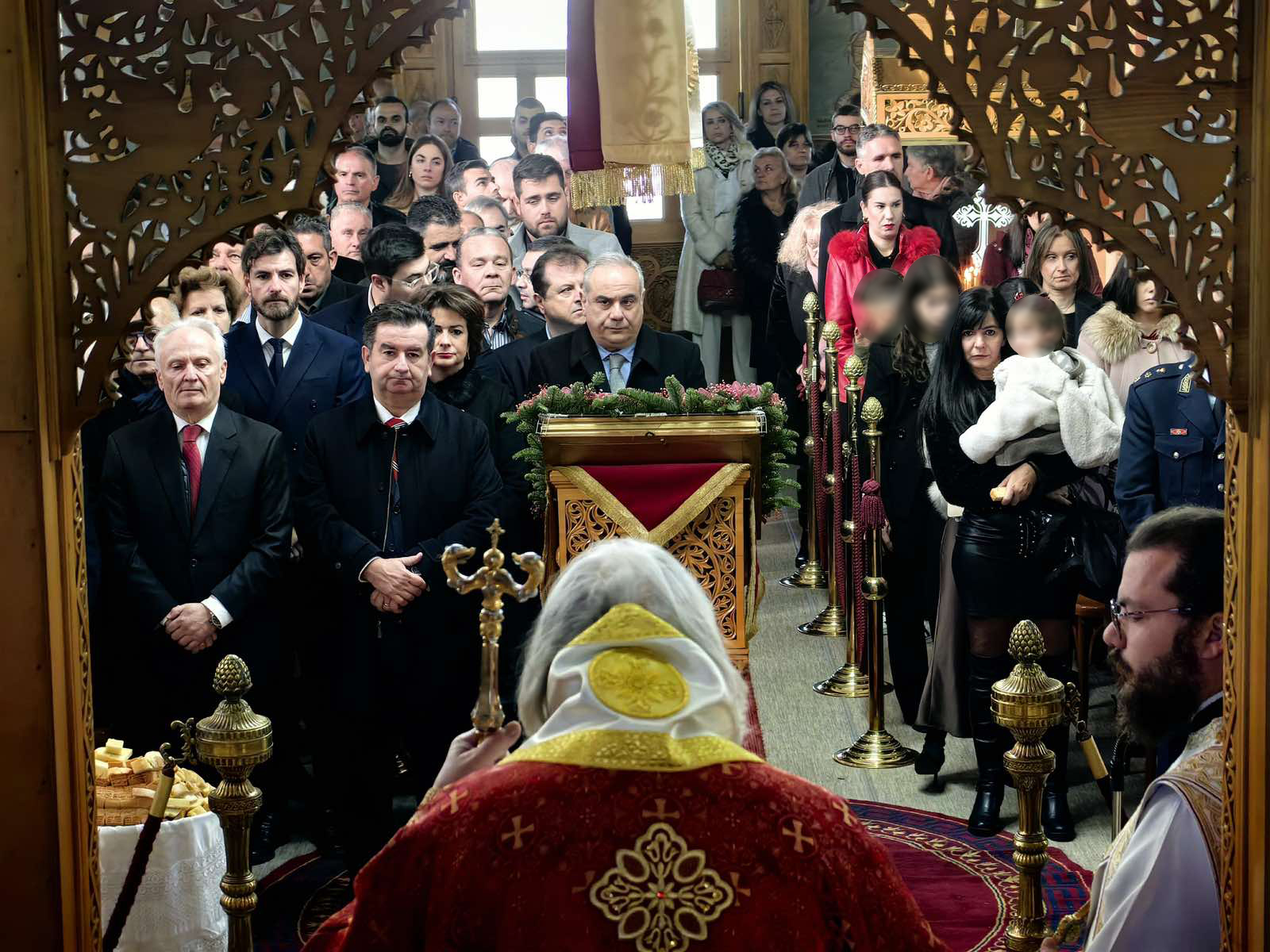 Δοξολογία στον Ιερό Ναό Αγίου Βασιλείου