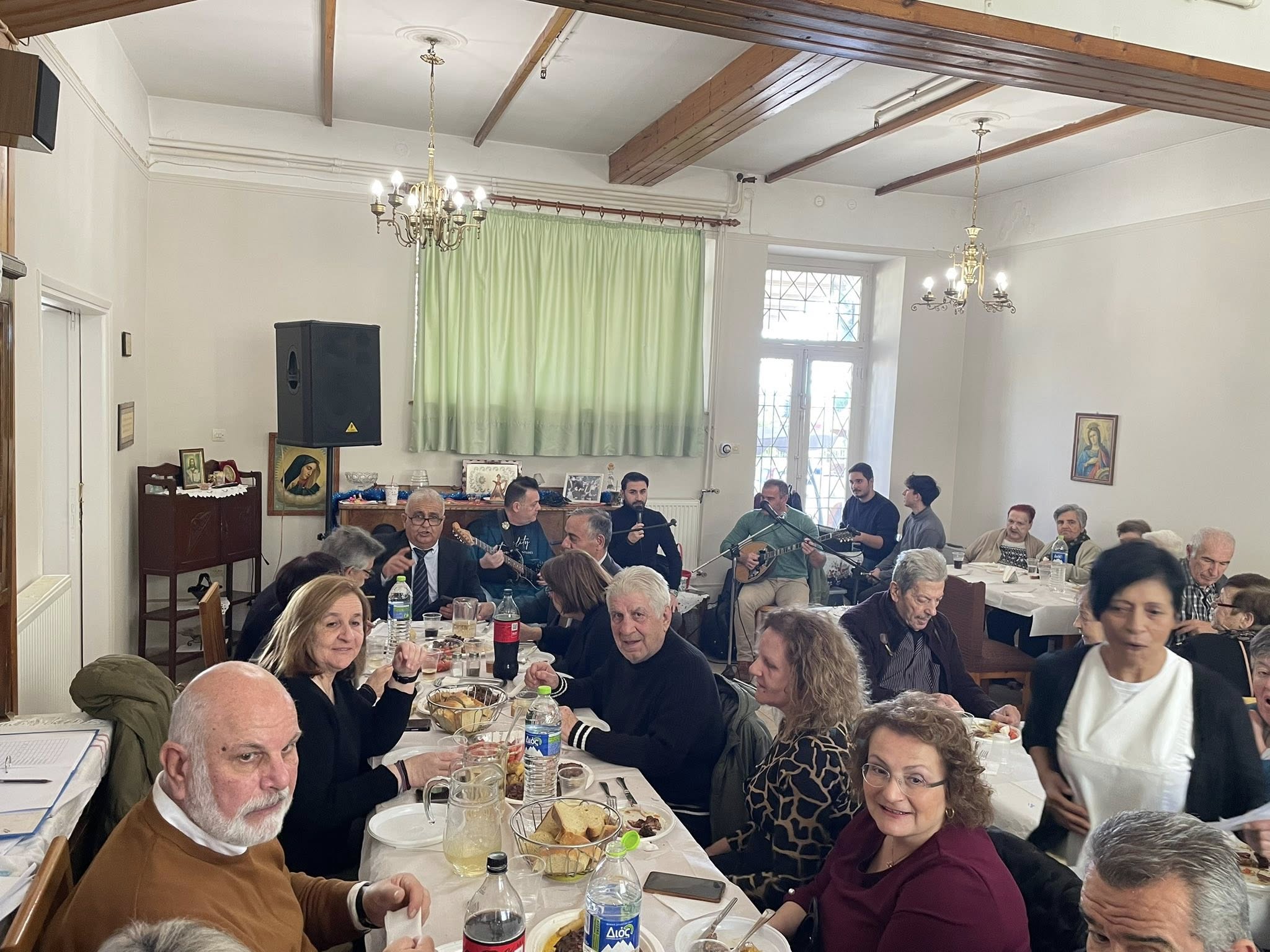 Κοπής  πρωτοχρονιάτικης πίτας  στο Γηροκομείο Άργου