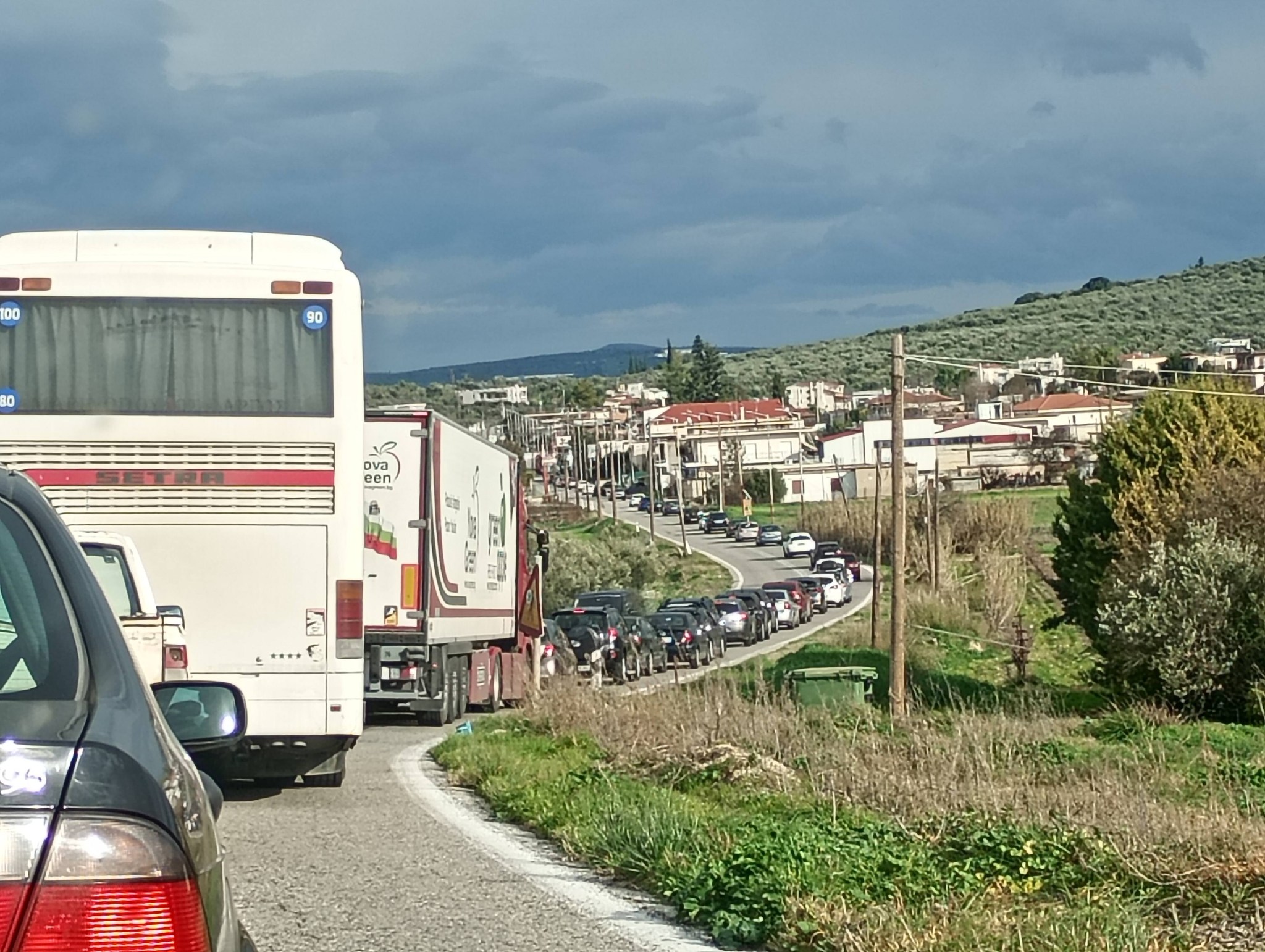 ΠΡΙΝ  ΛΙΓΟ  –  ΔΕΡΒΕΝΑΚΙΑ – ΑΓ.ΒΑΣΙΛΗΣ …ΜΕΓΑΛΗ  ΚΙΝΗΣΗ (ΦΩΤΟ)