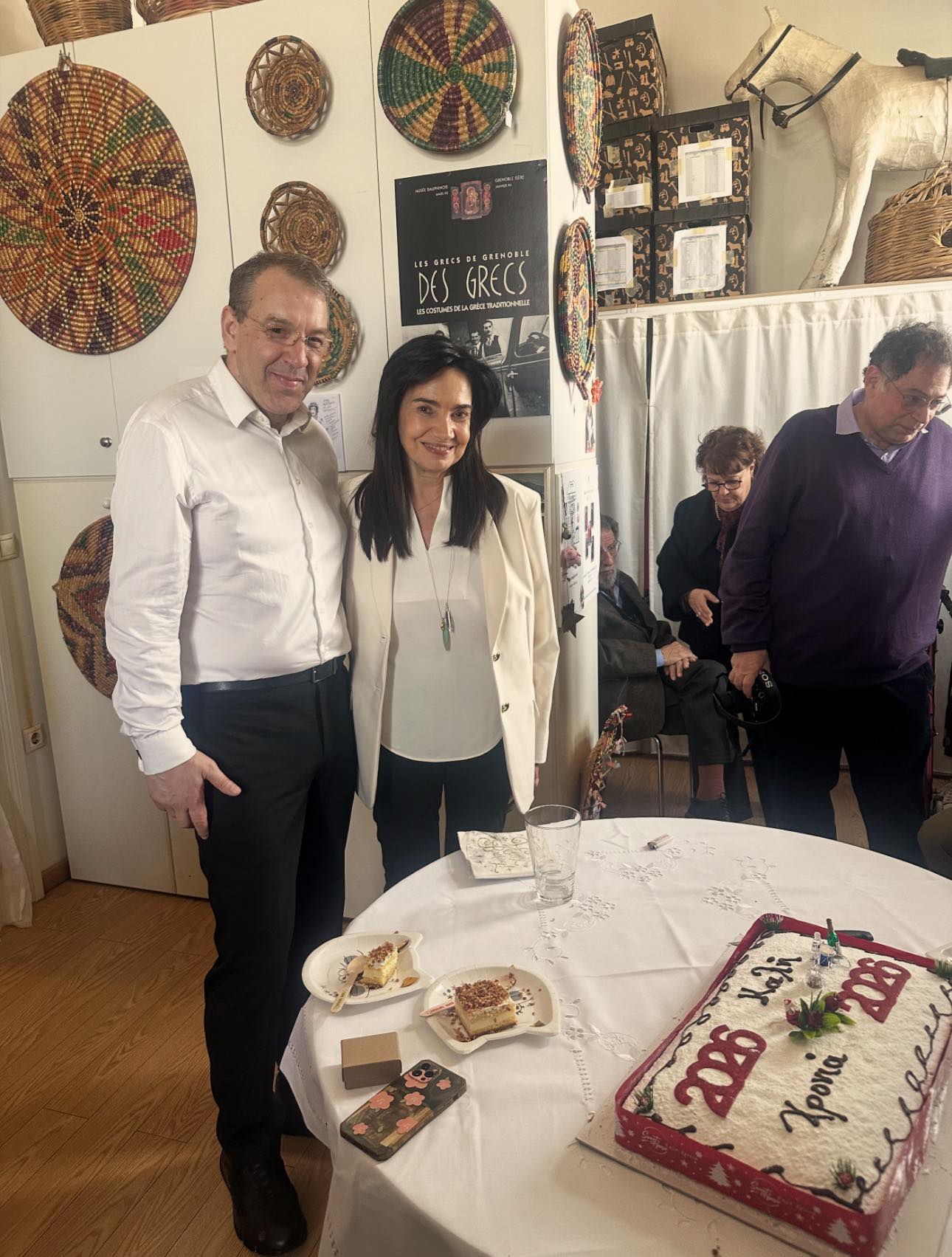 ΝΑΥΠΛΙΟ  – Η πρώτη δημόσια εμφάνιση της Γεωργίας Σαμαρά, μετά τον θάνατο της 34χρονης κόρης της