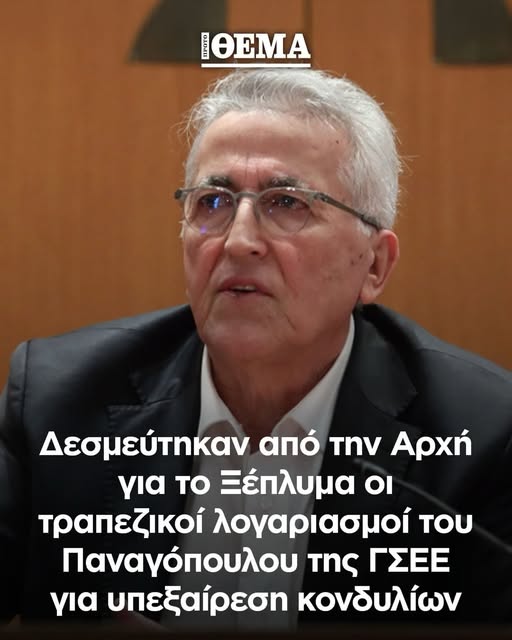 Παναγόπουλος  και  άλλλοι  για  υπεξαίρεση