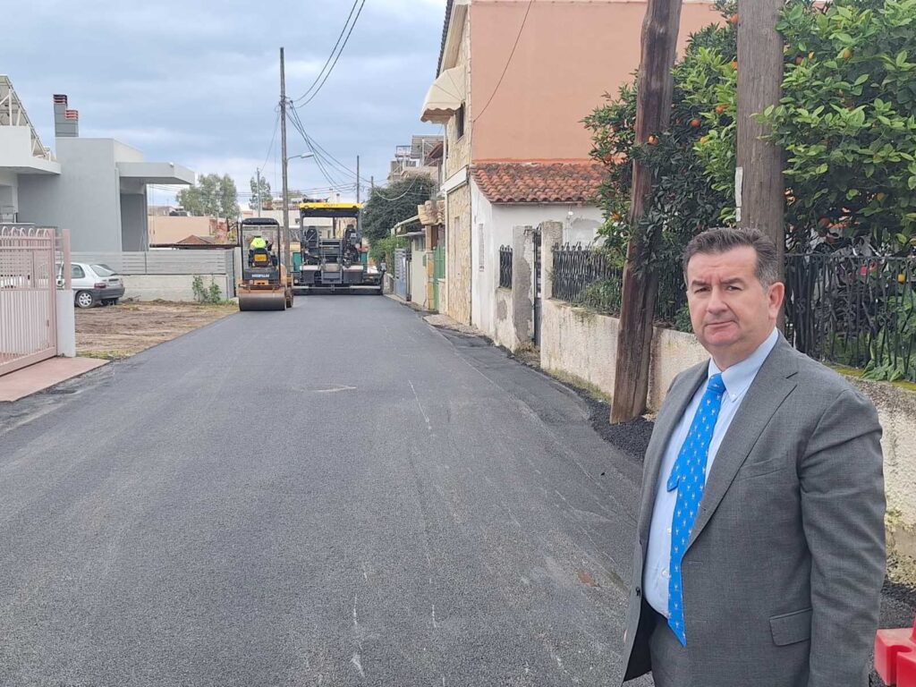 ΑΡΓΟΣ – Ολοκληρώθηκαν  οι εργασίες οδοποιίας