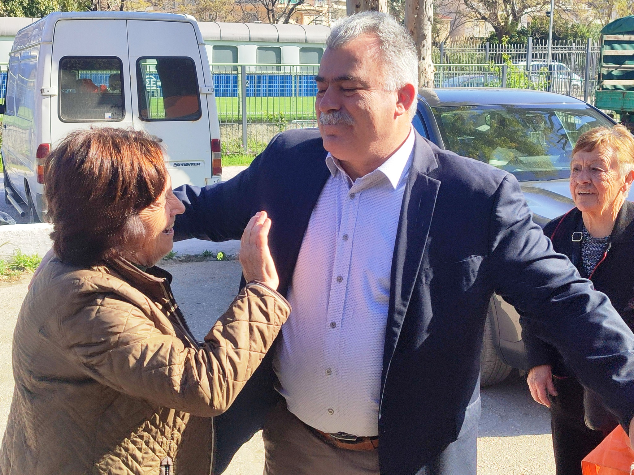 Επισκεφθήκαμε σήμερα τη Λαϊκή Αγορά του Ναυπλίου