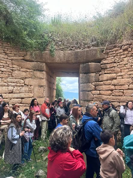 Ο Πολιτιστικός Σύλλογος Μυκήνη εκφράζει τις θερμές του ευχαριστίες