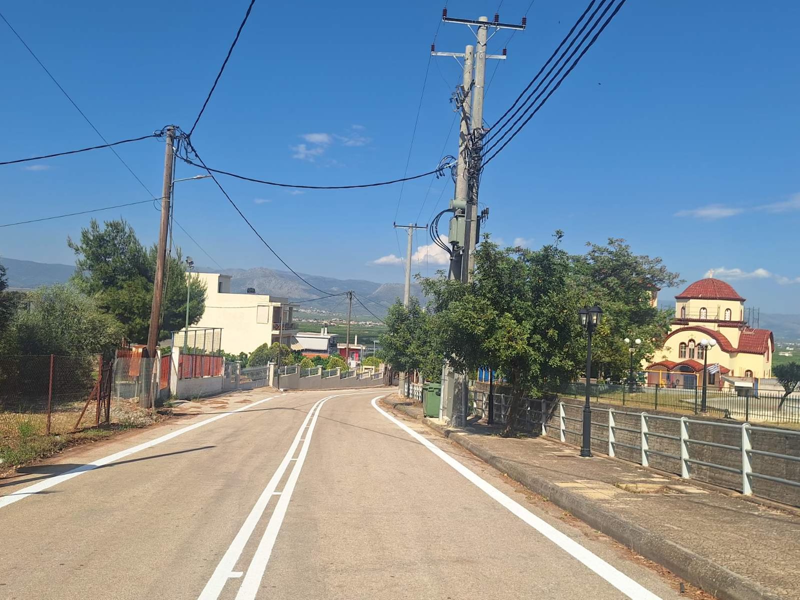 Eργασίες διαγράμμισης στις Τοπικές Κοινότητες του Δήμου Άργους – Μυκηνών.