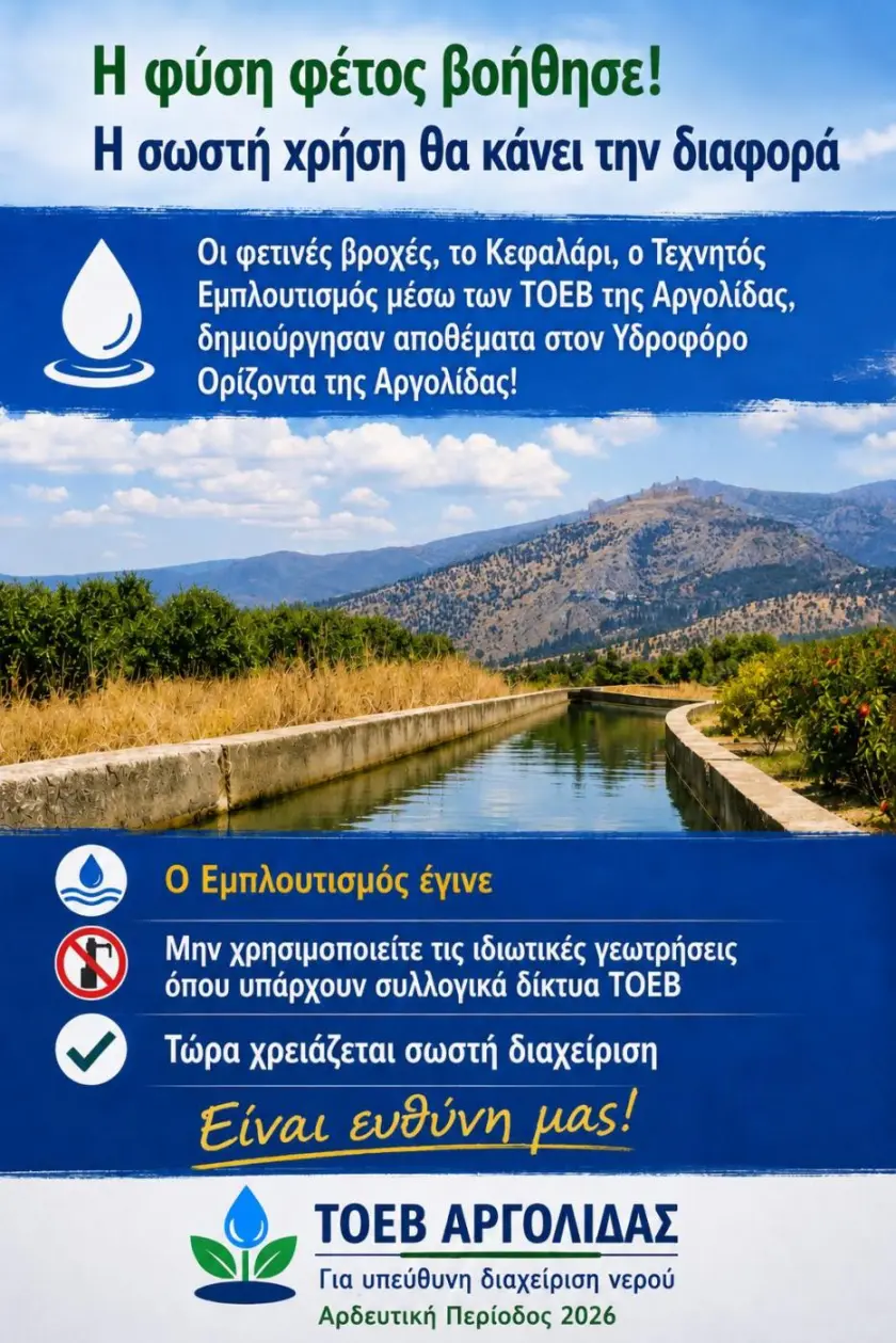 Για το μέλλον των χωραφιών της Αργολίδας