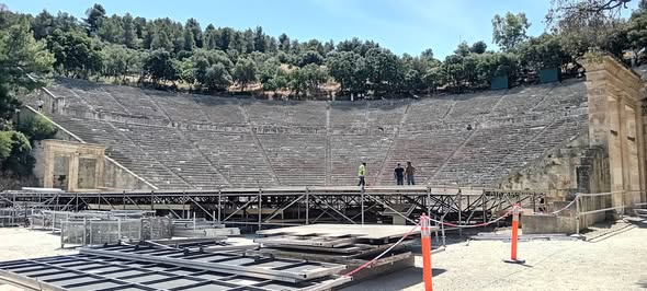 Επίδαυρος: Στην τελική ευθεία οι προετοιμασίες για τη «Μήδεια»