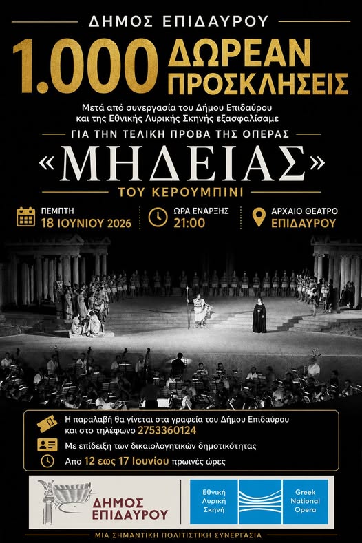 1000 προκλήσεις για την τελική πρόβα της SOLD OUT παράστασης “Μήδεια”