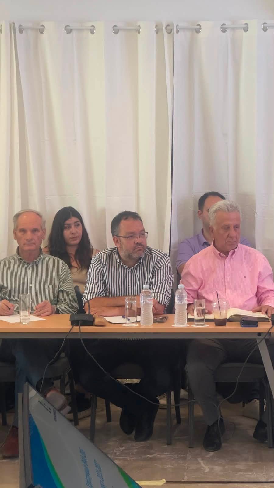 Στην Τεχνική Συνάντηση  οι Δήμαρχοι Ερμιονίδας και Επιδαύρου