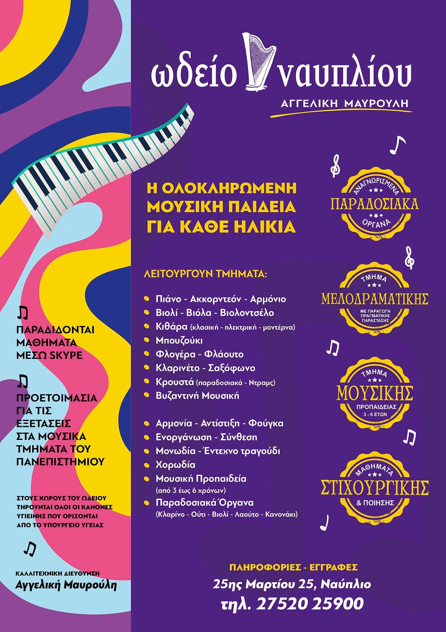 ΤΟ  ΩΔΕΙΟ  ΤΗΣ  ΑΓΓΕΛΙΚΗΣ  ΜΑΥΡΟΥΛΗ  ΣΑΣ  ΠΕΡΙΜΕΝΕΙ