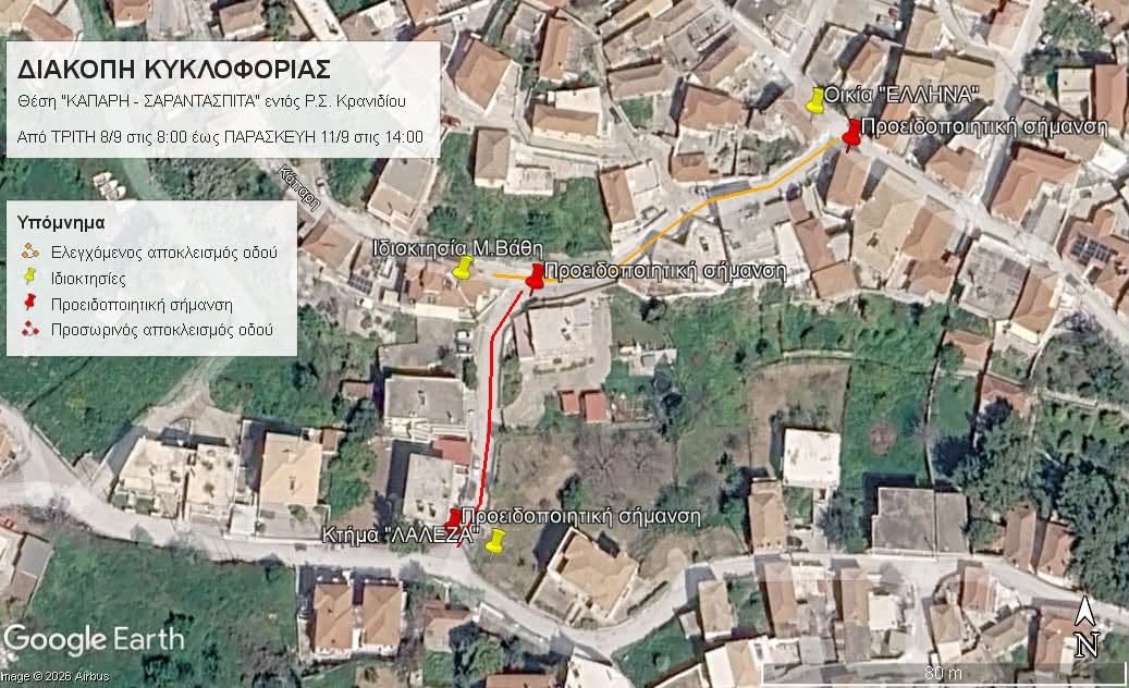 ΕΡΓΑ  ΣΤΟ  ΚΡΑΝΙΔΙ