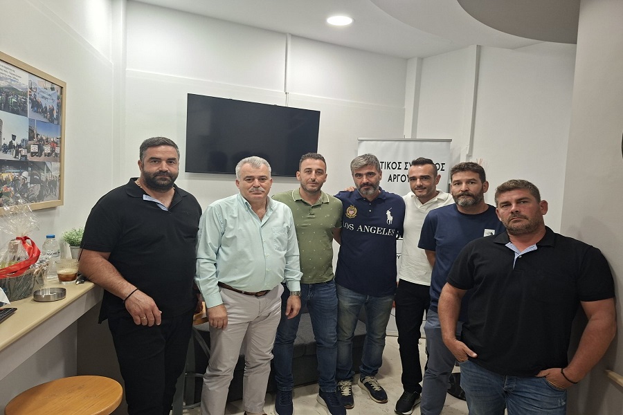 Συνάντηση Ανδρέα Πουλά με τον Αγροτικό Σύλλογο Δήμου Άργους–Μυκηνών
